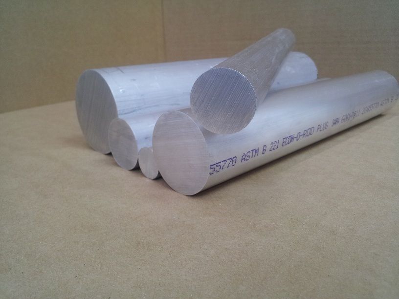 250 Aluminum 6061 Round Bar Rod   12 Length  