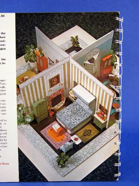 1975 American Colonial Paper House Cut & Out Color Scribner Evaline 