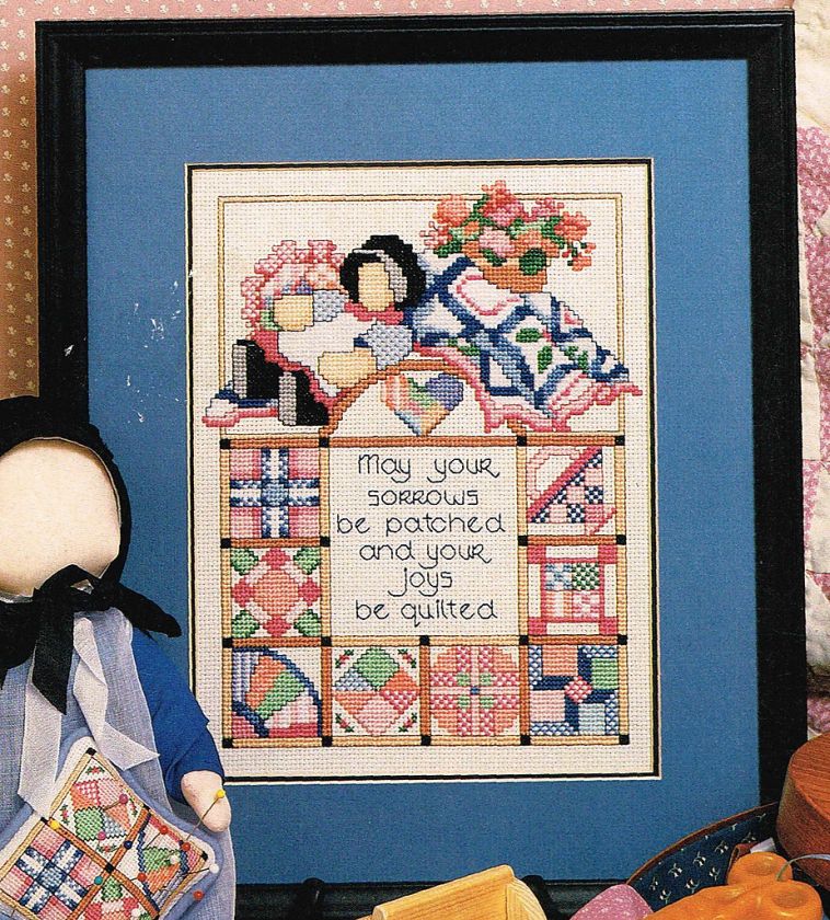 Pattern to Make AMISH DOLL QUILT THEME PICTURE~~ C.S. PATTERN  