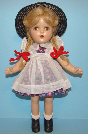 McGuffey Ana Compo Doll Tagged C1937 Madame Alexander  