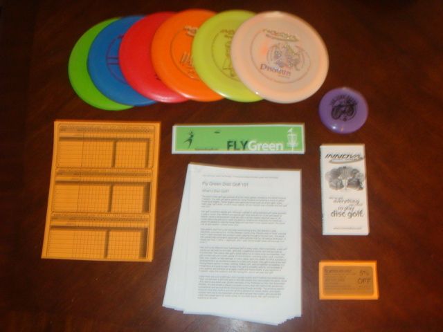 CUSTOM BUILT FOR YOU INNOVA DISC GOLF STARTER SET OF 6  