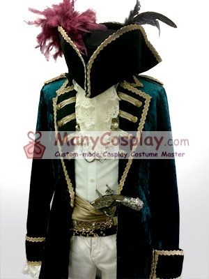   Hetalia England Custom made anime Cosplay Costumes outfit clothes