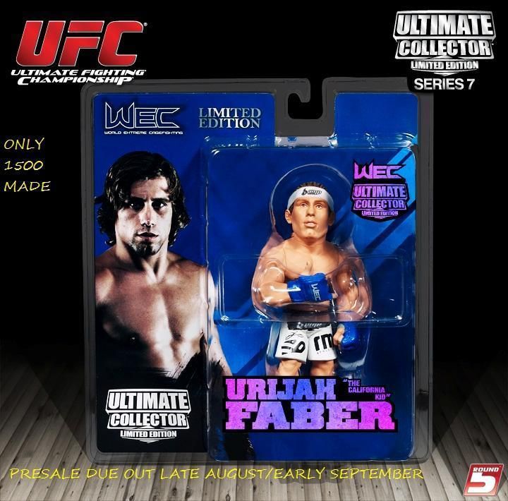 URIJAH FABER ROUND 5 SRS 7 LIMITED EDITION FIGURE (WEC)  