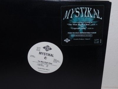 MYSTIKAL The Man Right Chea/ Unpredictable 12 Jive NM  