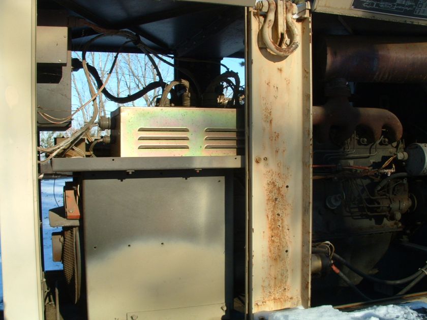   diesel generator with M200A trailer   30kw (Needs some work)  