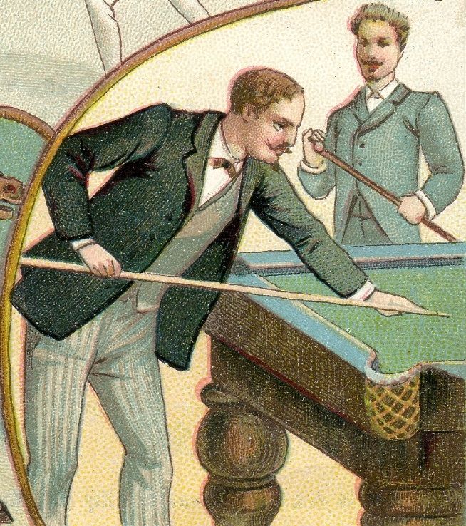 Billiards Pool Fencing Tennis FRANCE = Sports Arbuckle  