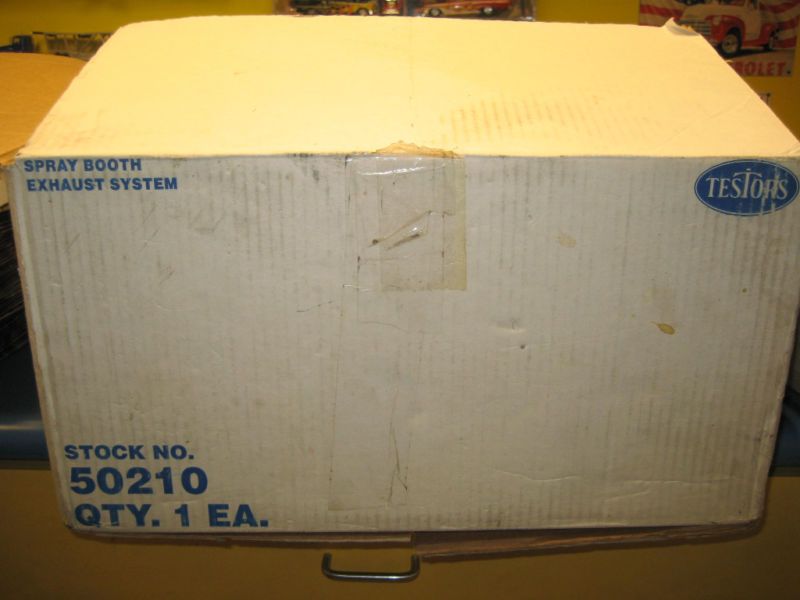 TESTOR SPRAY BOOTH EXHAUST SYSTEM NEW IN BOX  