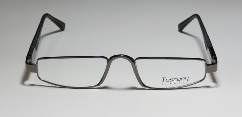 NEW TUSCANY 486 51 19 135 VISION GUNMETAL/BLACK EYEGLASSES/GLASSES 