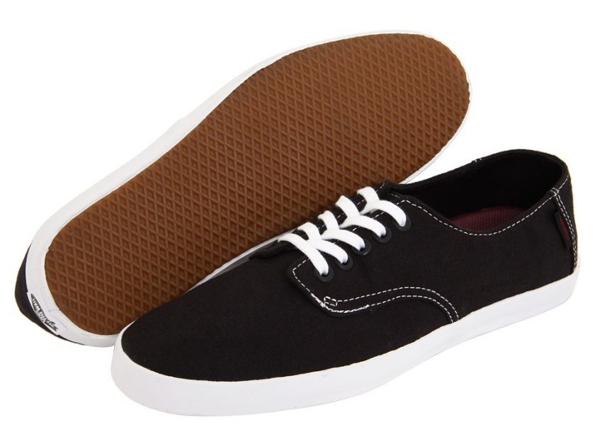 Womens Vans E Street Hemp Black White VN 0KWV3VS  