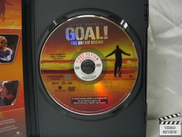 Goal The Dream Begins (DVD, 2006) 786936700275  