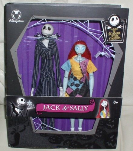 NIGHTMARE Before CHRISTMAS   Jack and Sally   Figures   NMBC   cake 