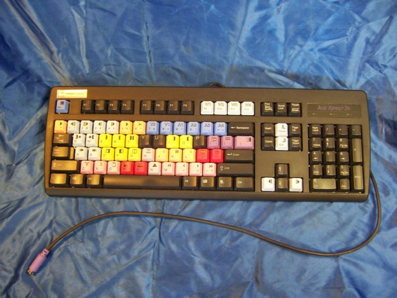 AVID XPRESS DV EDITOR EDITING LOGIC KEYBOARD RT235BTW  