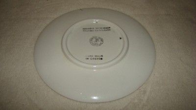   Plate Kepameixh D.Tpirkatzhe Aghnon Tpayma Made in Greece  