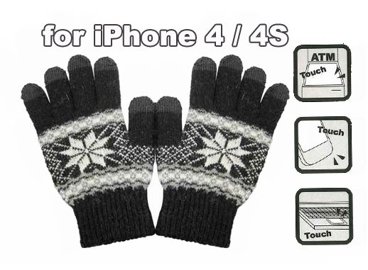   Warm & Soft Gloves 4 IPAD/Tablet/GPS/PDA/Iphone/Ipod Touch M423  