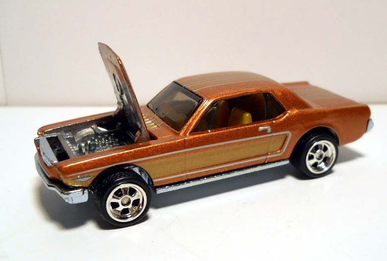 HOT WHEELS 2012 BLVD SERIES BIG HITS 65 MUSTANG LOOSE MINT  