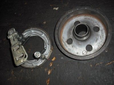 SUZUKI LT185 LT 185 ATV REAR BRAKE DRUM ASSEMBLY * 