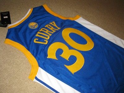 STEPHEN CURRY GOLDEN STATE WARRIORS REV 30 AWAY JERSEY MEDIUM