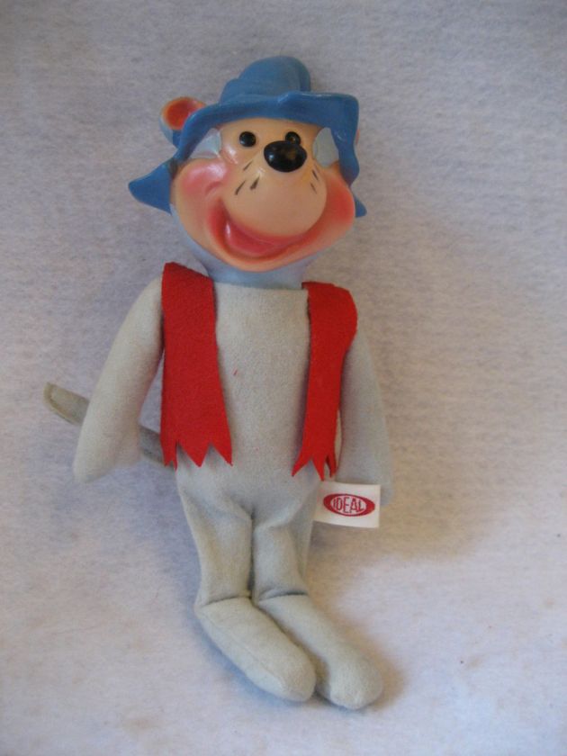   MUSHMOUSE plush vinyl face figure Mush Mouse Hanna Barbera  