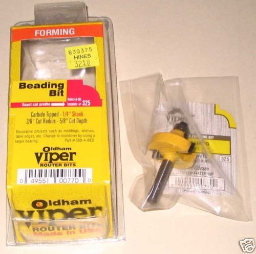 Carbide Tipped Beading Router Bit 049551007700  