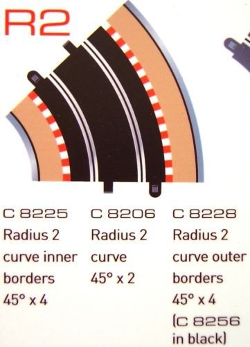 SCALEXTRIC C8256 SPORT TRACK BORDERS AND BARRIERS 1/32  