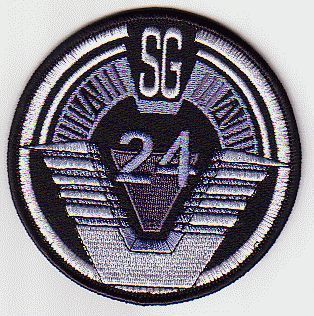 Stargate SG 24 Unit Battle Dress Uniform Patch   SG24  