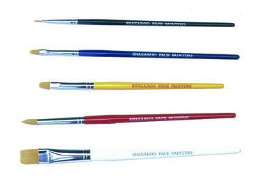 Snazaroo Brush Case and 5x Face Painting Brushes Set  