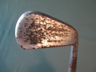 ANTIQUE WOOD SHAFT 6 IRON KRO FLITE SWEET SPOT 1927  