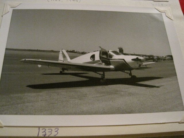 1950s 60s Vintage Plane Photo p1333 BELLANCA 14 13 2  