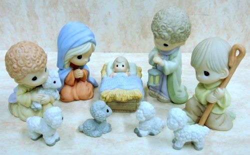 PRECIOUS MOMENTS Noel NATIVITY Bethlehem KINGS 710042  