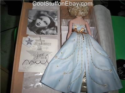 AUTOGRAPHD GENE DOLL BREATHLESS ASHTON DRAKE COLLECTION  