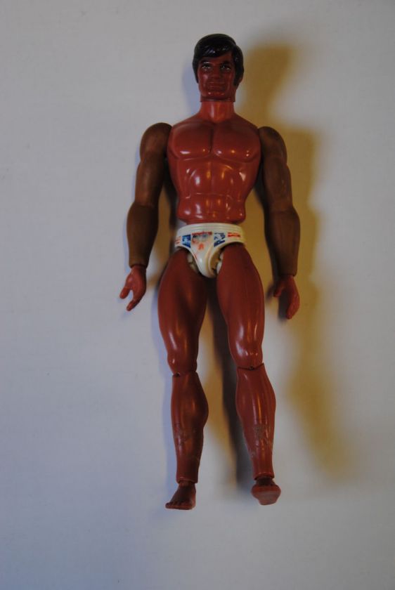 BIG JIM MATTEL  BIG JIM  OLYMPIC STRAIGHT HANDS FIGURE #1  