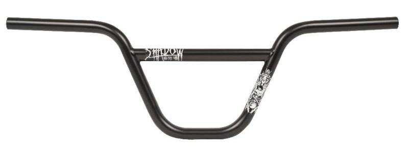   VULTUS 2 pc HANDLEBARS BARS 9 RISE BMX BIKE MATTE BLACK S&M  