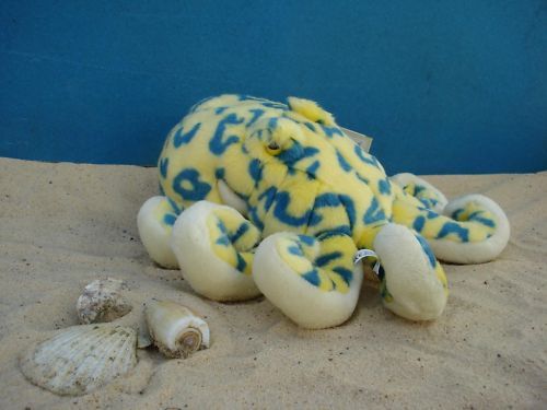 NEW PLUSH WILD REPUBLIC BLUE RINGED OCTOPUS CUDDLY SOFT TOY  