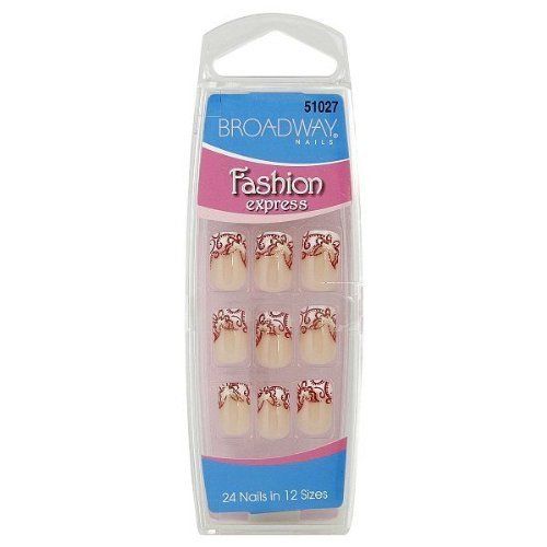 Broadway Nails Fashion Express Hottest Designs Short Length # 51027 