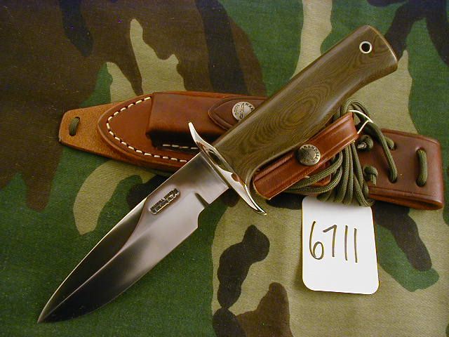 handle in border patrol handle shape and brown c style sheath call 