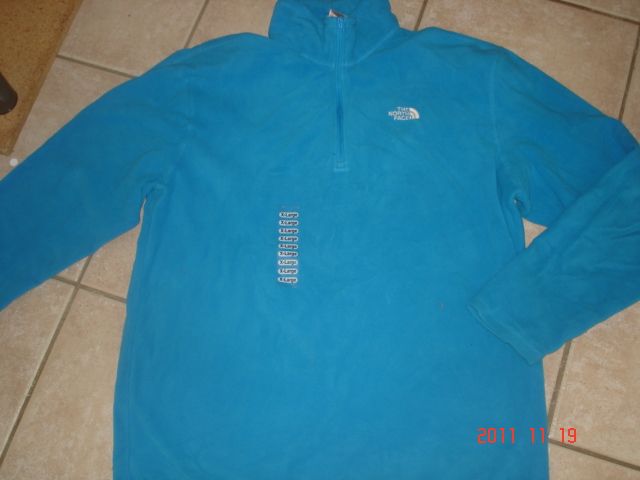 NWT Mens North Face Polartec Fleece Zipper Jacket Top XL  