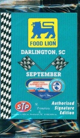 50 lb. CASE) NASCAR STP Food Lion Richard Petty Cards  