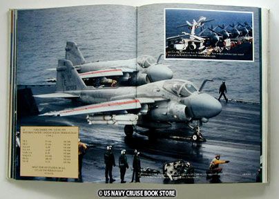 USS RANGER CVA 61 DESERT STORM CRUISE BOOK 1990 1991  