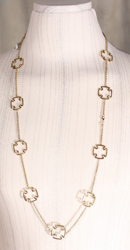 ST JOHN JEWELRY COLLECTION GOLD TONE CHAIN NECKLACE NWT  