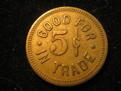 Marchington, Idaho Springs, Colorado CO Trade Token  