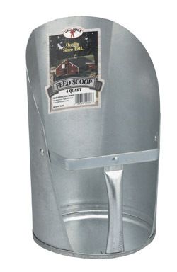 MILLER GALVANIZED FEED SCOOP  