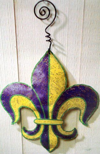 RADKO Parade Charade ORNAMENT Beads MARDI GRAS 1010017  