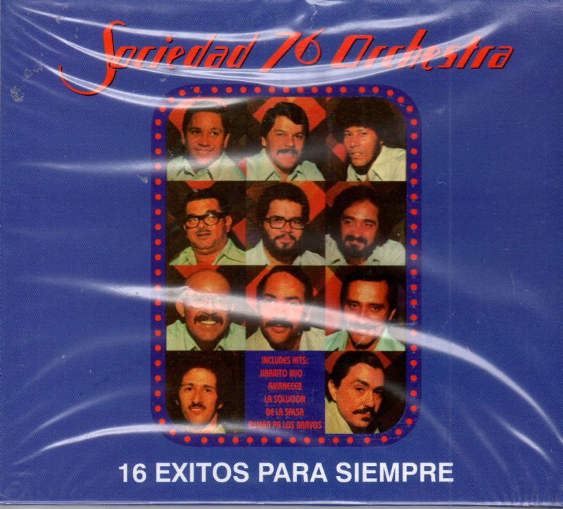 SOCIEDAD 76 ORCHESTRA 16 EXITOS PARA SIEMPRE CD  