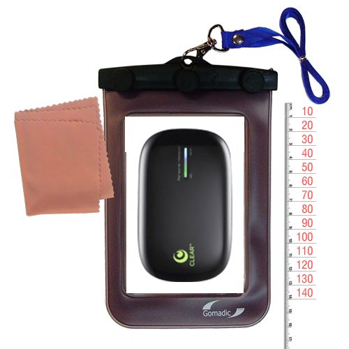 Waterproof Case for Clearwire Clear Spot 4G  