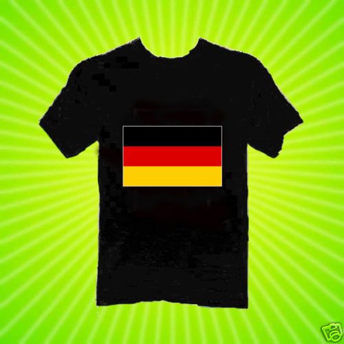 German Flag T Shirt New 8 Sizes 2 Colors  