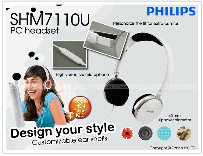   Notebook Headset w/ Microphone  GENUINE SHM 7110U  