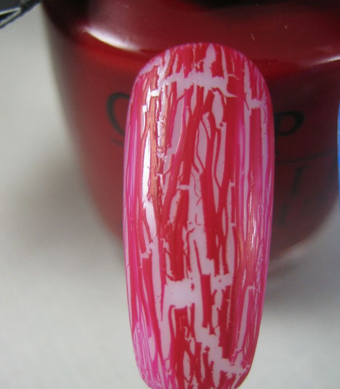 NEW   OPI Nail Polish RED SHATTER E55  