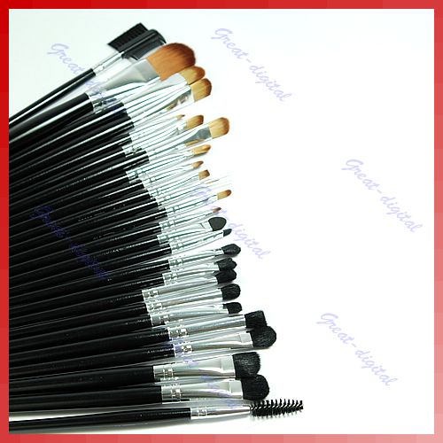 32 Pcs Professional Makeup Cosmetic Brush Set Kit Case  