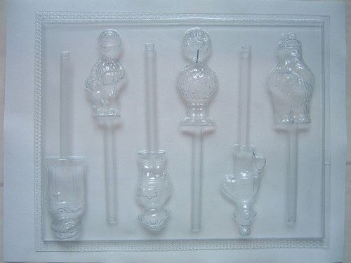 SESAME STREET CANDY MOLD MOLDS GROVER BIG BIRD COOKIE  