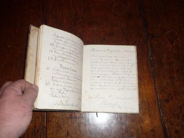 COOKERY FOOD   1889 HANDWRITTEN COOKERY MANUSCRIPT 48pp  